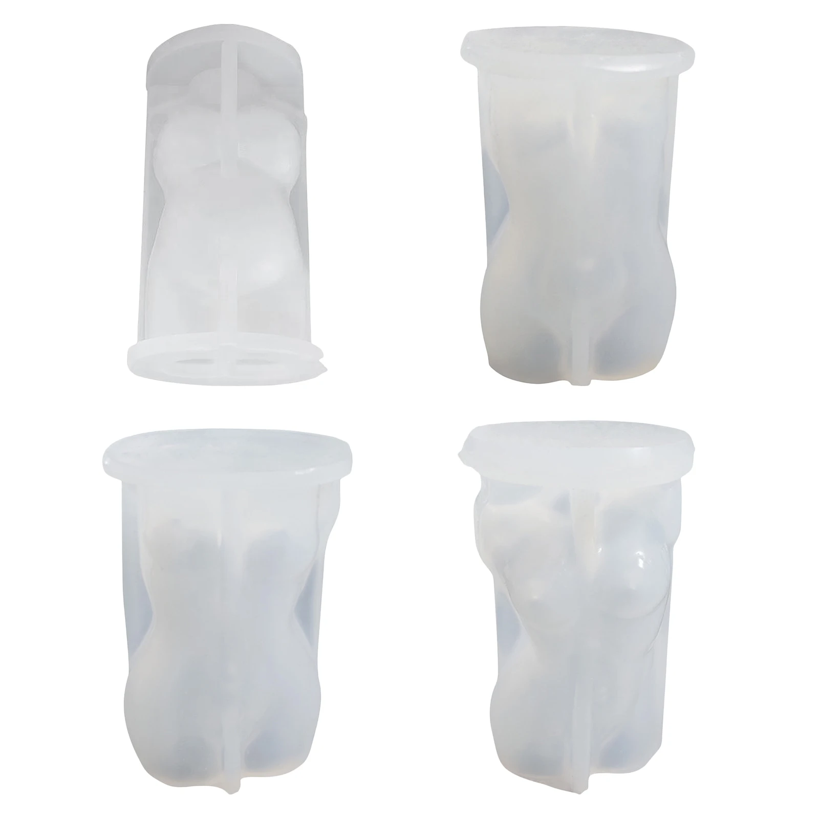 

3D Human Body Silicone Cake Mold Chocolate Decor Baking DIY Resin Soap Craft