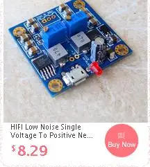 TPA6120 усилитель для наушников HIFI усилитель доска комплект для DIY ac/dc 12 v-20 v Двойной источник питания
