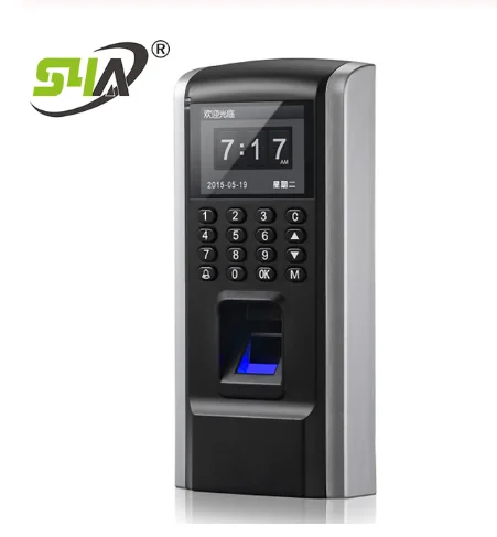 Автономный дверной замок с Биометрическим распознаванием отпечатков пальцев