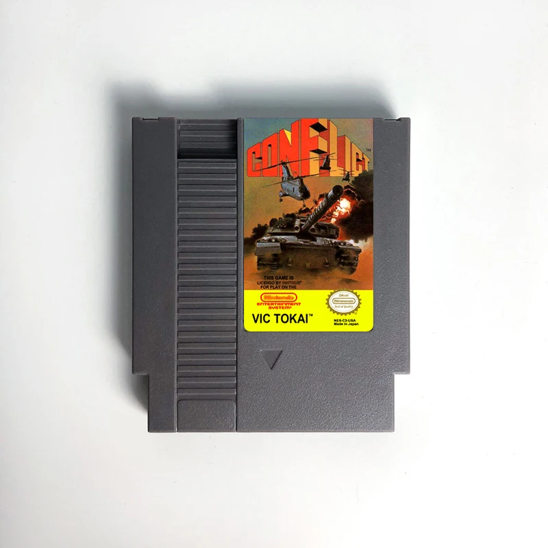 

Conflict Game Cartridge For NES Console 72 Pin