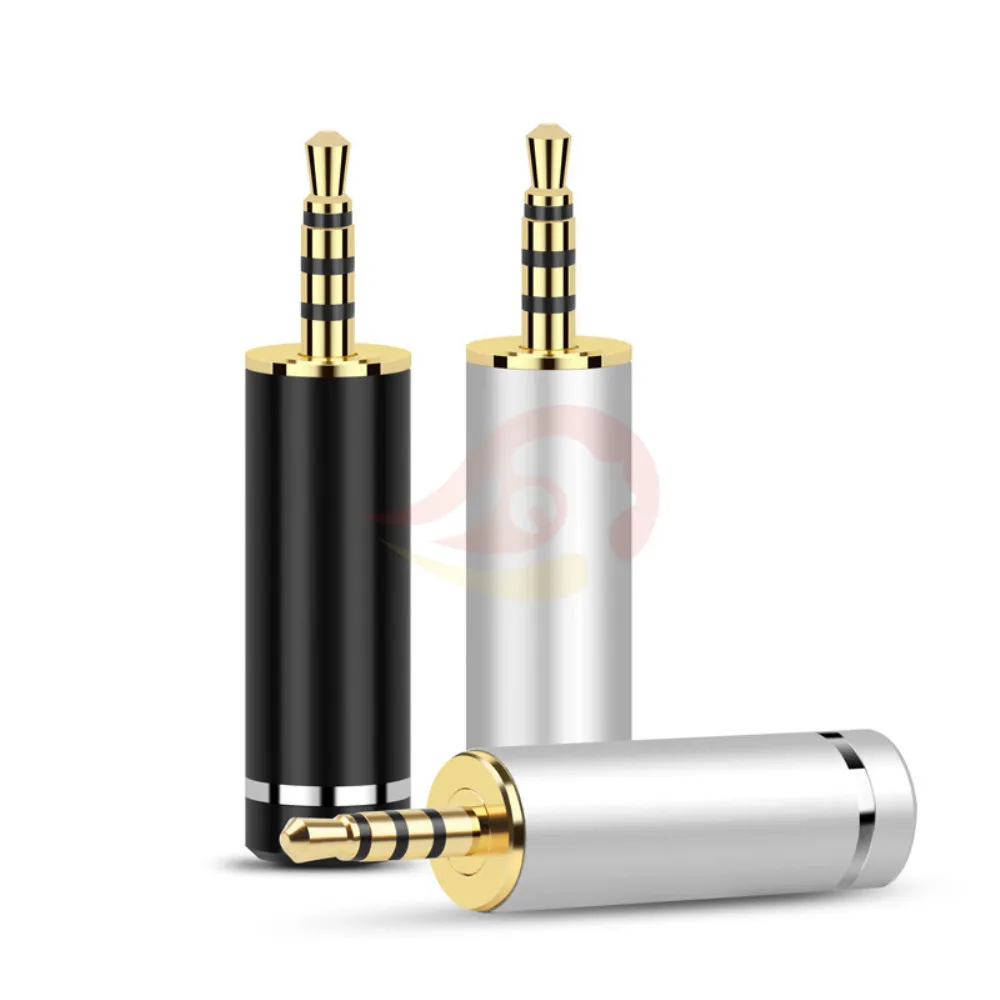 Джек 2 5 DIY Наушники разъем 4 полюсный автоматический Hi Fi стерео наушники