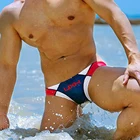 Мужские сексуальные плавки, Мужской купальный костюм с увеличенной чашкой, пляжные плавки для серфинга и плавки, новинка 2021, Мужская одежда для плавания, шорты