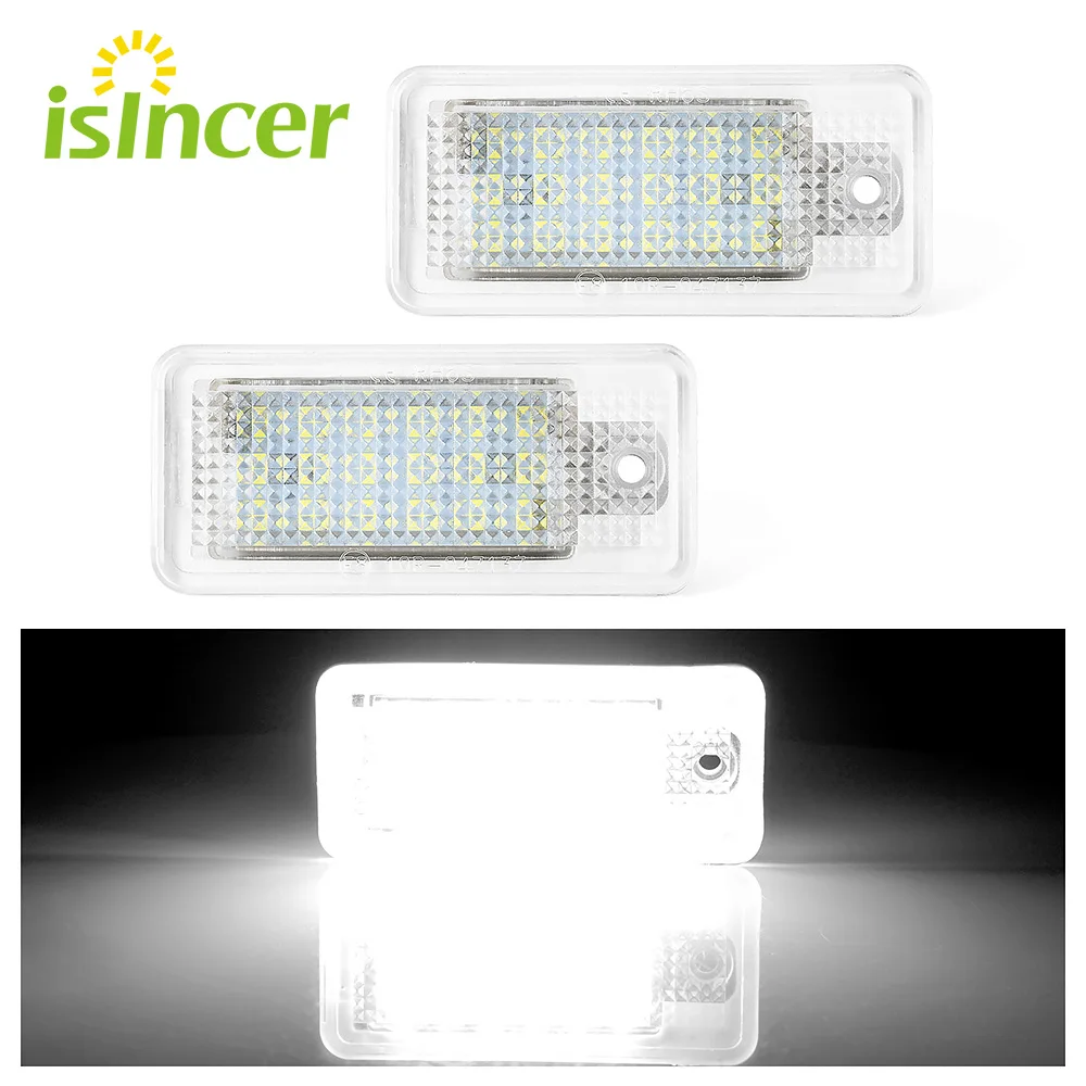 Комплект из 2 предметов с CAN BUS Авто светильник светодиодный номерной знак хвост