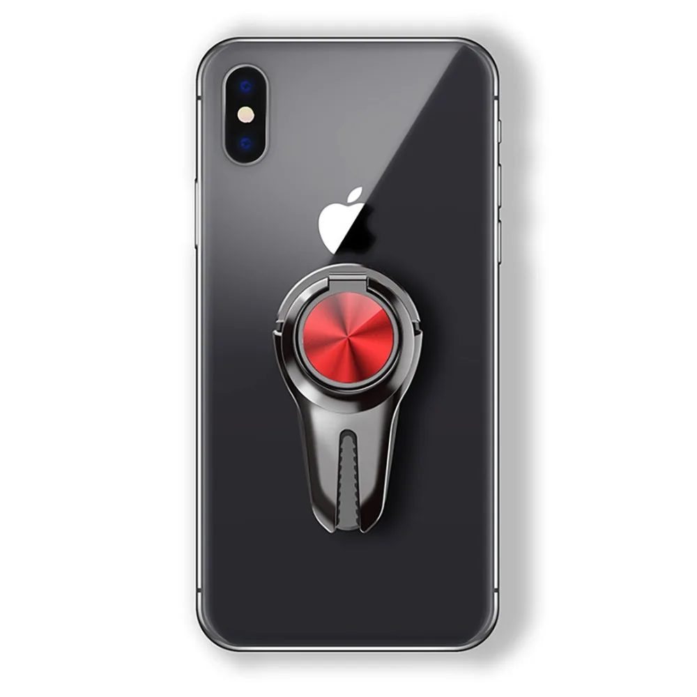 Multi-Function Universal Finger Ring Holder In car Air Vent Mount Support Mobile Cell Smart Phone Stand For iPhone XS X XIAOMI