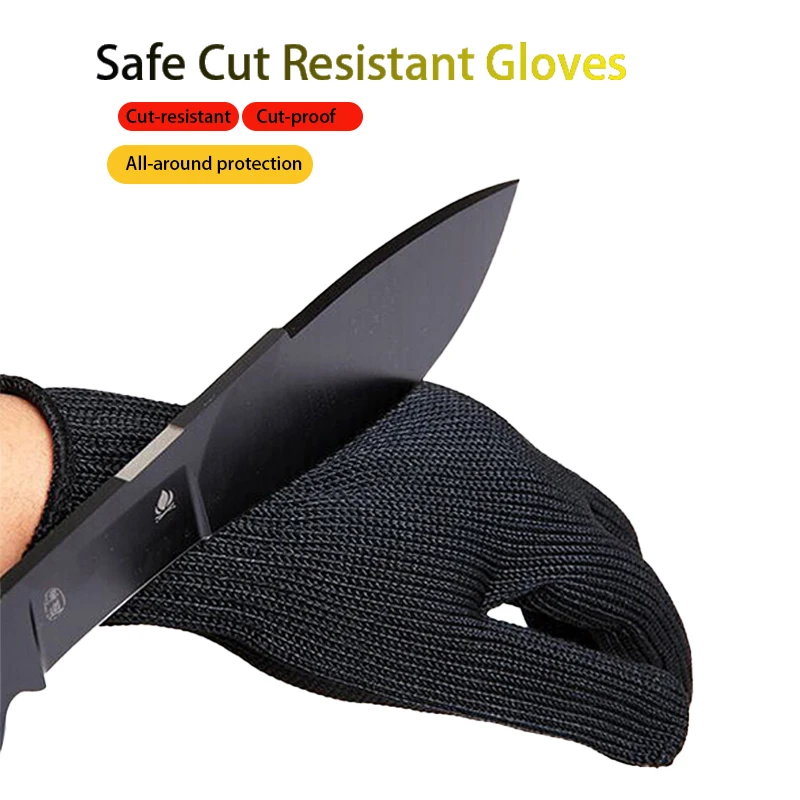 Outdoor High-strength Anti-cut/slip gloves Level 5 Protection Safety 1 Pair For Fighting Self-defense Fish Meat Cutting Hunting | Спорт и