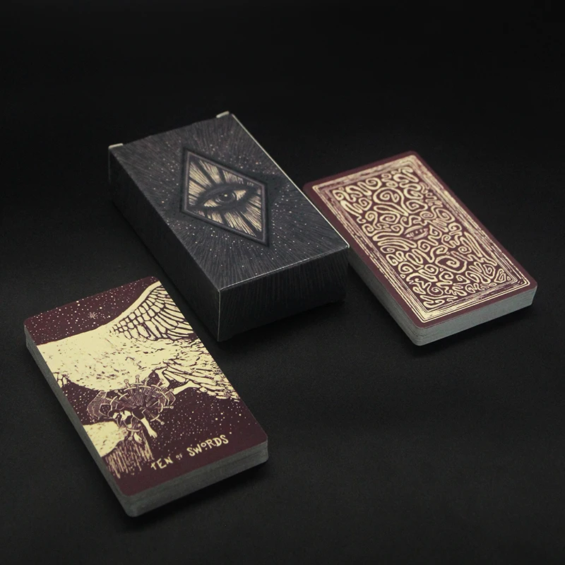 Горячая Распродажа гадания Fate Tarot с руководством Original 1909 развлечения высокое
