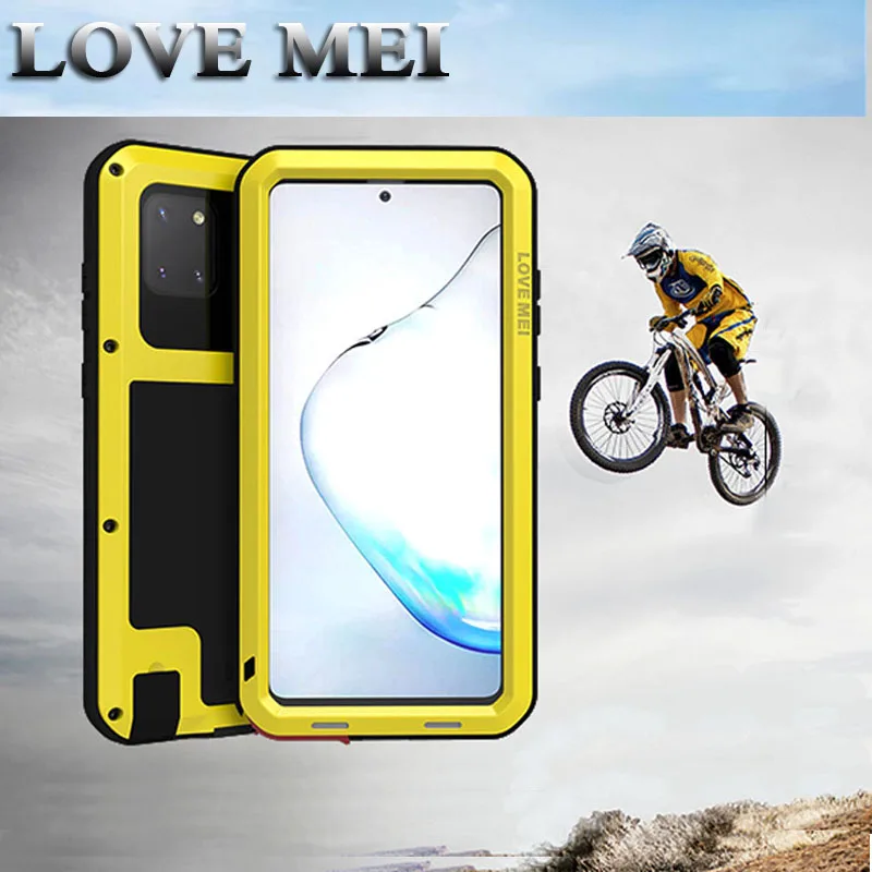 Водонепроницаемый чехол LOVE MEI для Samsung Galaxy Note 10 Lite ударопрочный | Отзывы и видеообзор