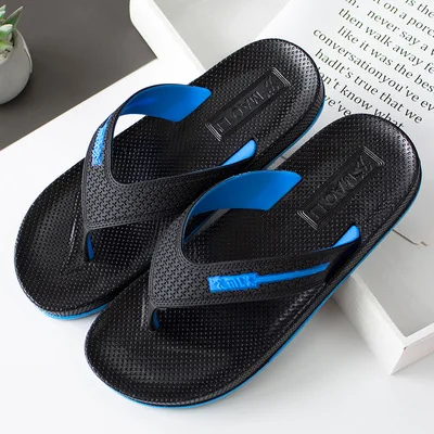 

Summer beach PVC flip-flops men's non-slip sandals supply men's sandals