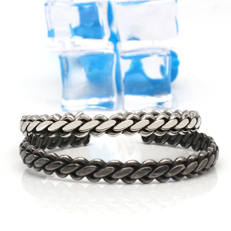 KLDY мужской браслет с узлом из нержавеющей стали крученый на запястье viking Ретро