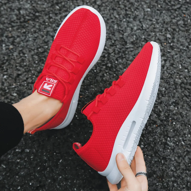 Shoes Men Sneakers Breathable Casual No-slip 2020 Male Air Mesh Lace Up Women Tenis Masculino Wholesale Sport |