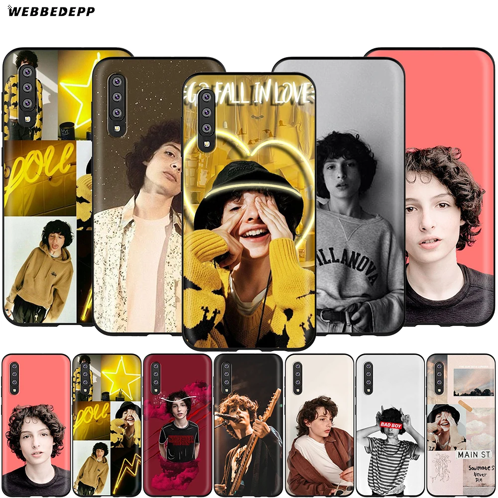 Webbedepp Финн Wolfhard чехол для Samsung Galaxy S7 S8 S9 S10 Plus Edge Note 10 8 9 A10 A20 A30 A40 A50 A60 A70|Бамперы| |