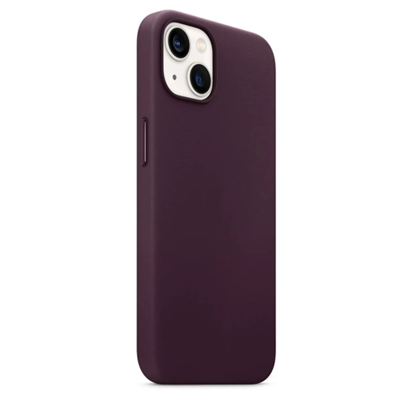 Официальный чехол из натуральной кожи для iPhone 13 Pro Mini роскошные чехлы 1:1