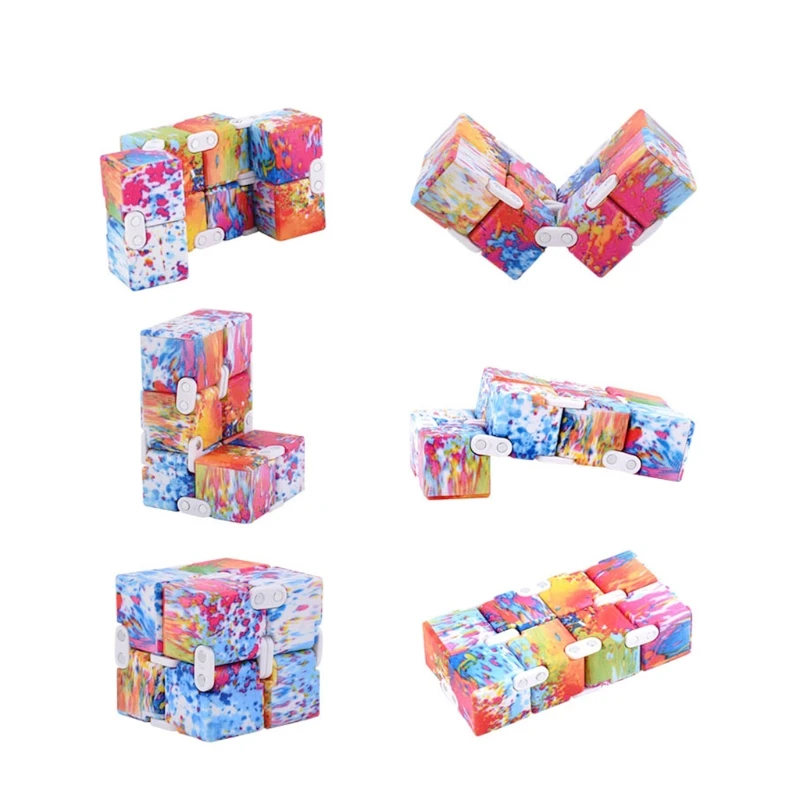

1PC Infinity Magic Cube for Kids & Toddlers Interactive Playhouse Kit Educational Toy Infinite Cube Toys Anxiety Relief