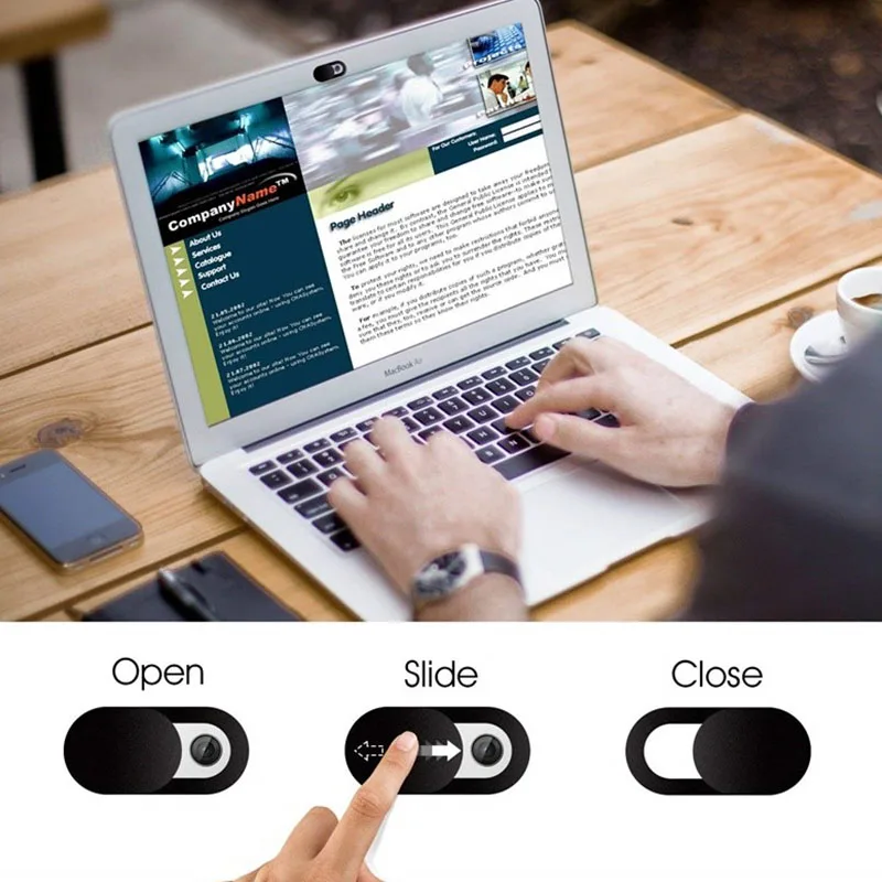 6/12/24PCS Plastic Webcam Cover Phone Lens Stickers for Apple iPhone Samsung Xiaomi Privacy Slider Camera Laptop | Мобильные
