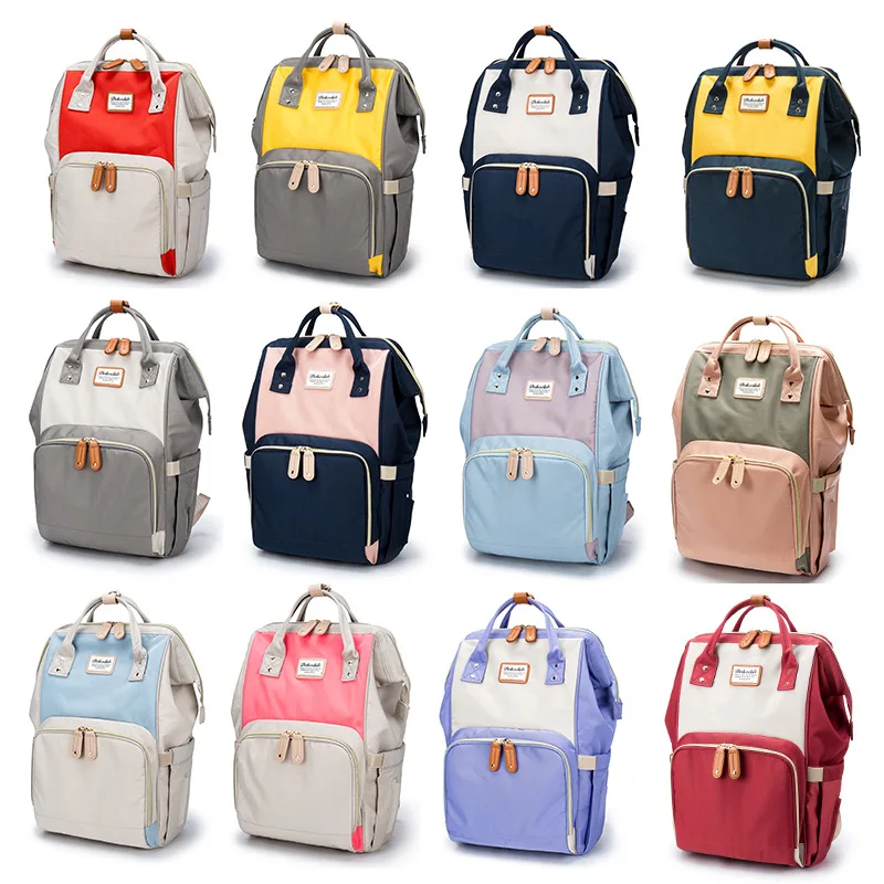 Fashion Diaper Bag Backpack Baby Bags for Mom Designer Travel Bag Organizer Stroller Nappy Maternity Bag Baby Changing