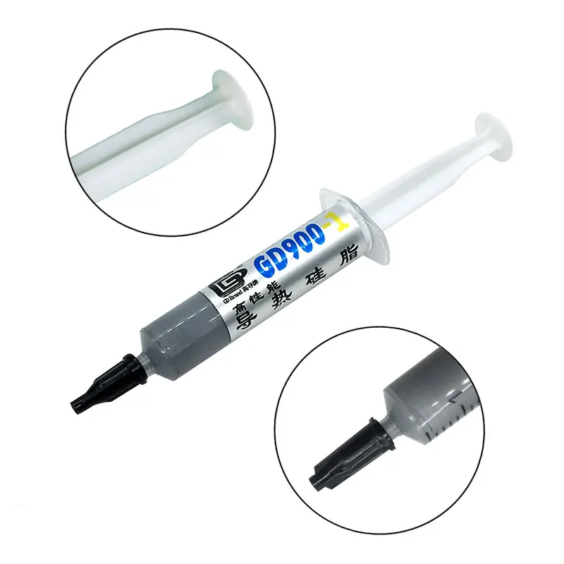 5 шт. GD900 7 г Теплопроводящая паста силиконовая штукатурка теплоотвод смесь
