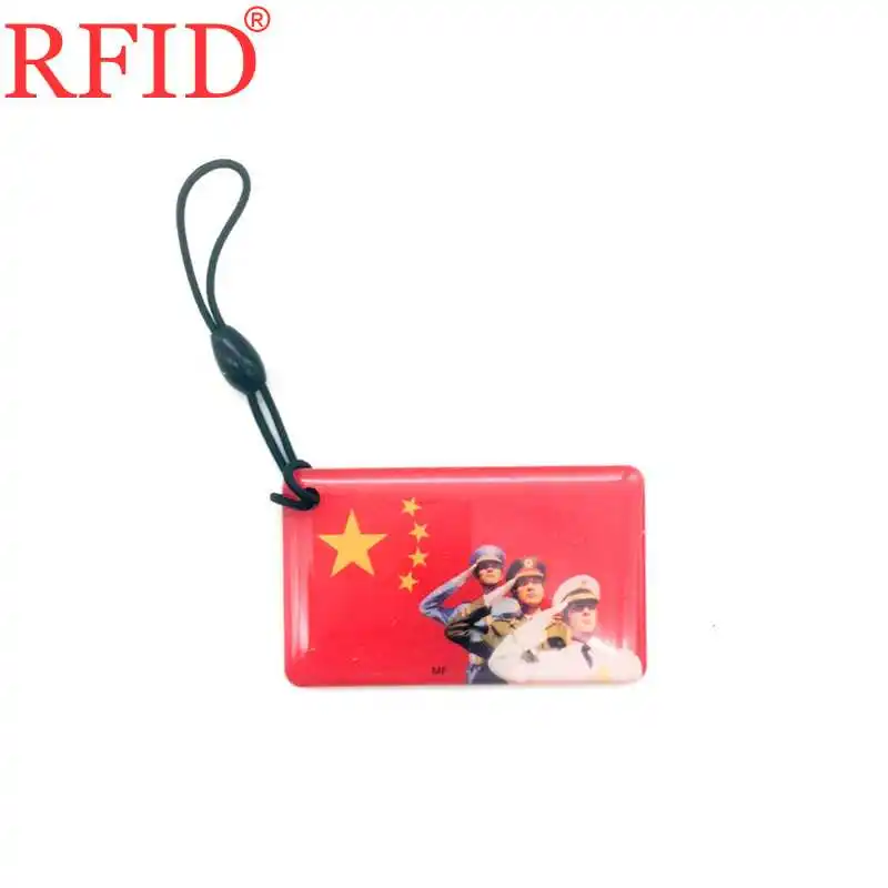 UID S50 1K 13 56 МГц сменный перезаписываемый брелок для ключей RFID водостойкий