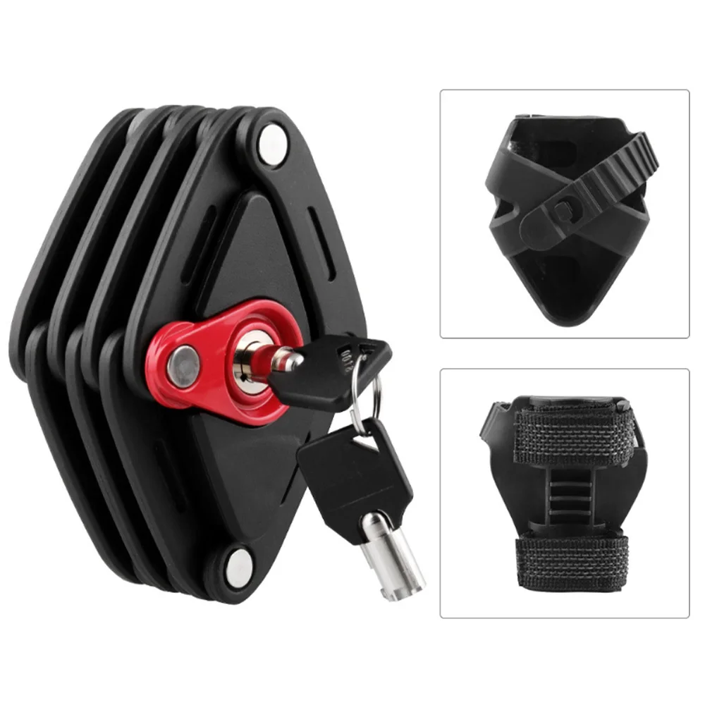 Универсальный велосипедный замок для мотоцикла складывающиеся замки крепкая
