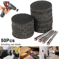 50pcs dremel accessories 3238mm cutting blades resin fiber cut off wheel discs for rotary tools grinding abrasive tools