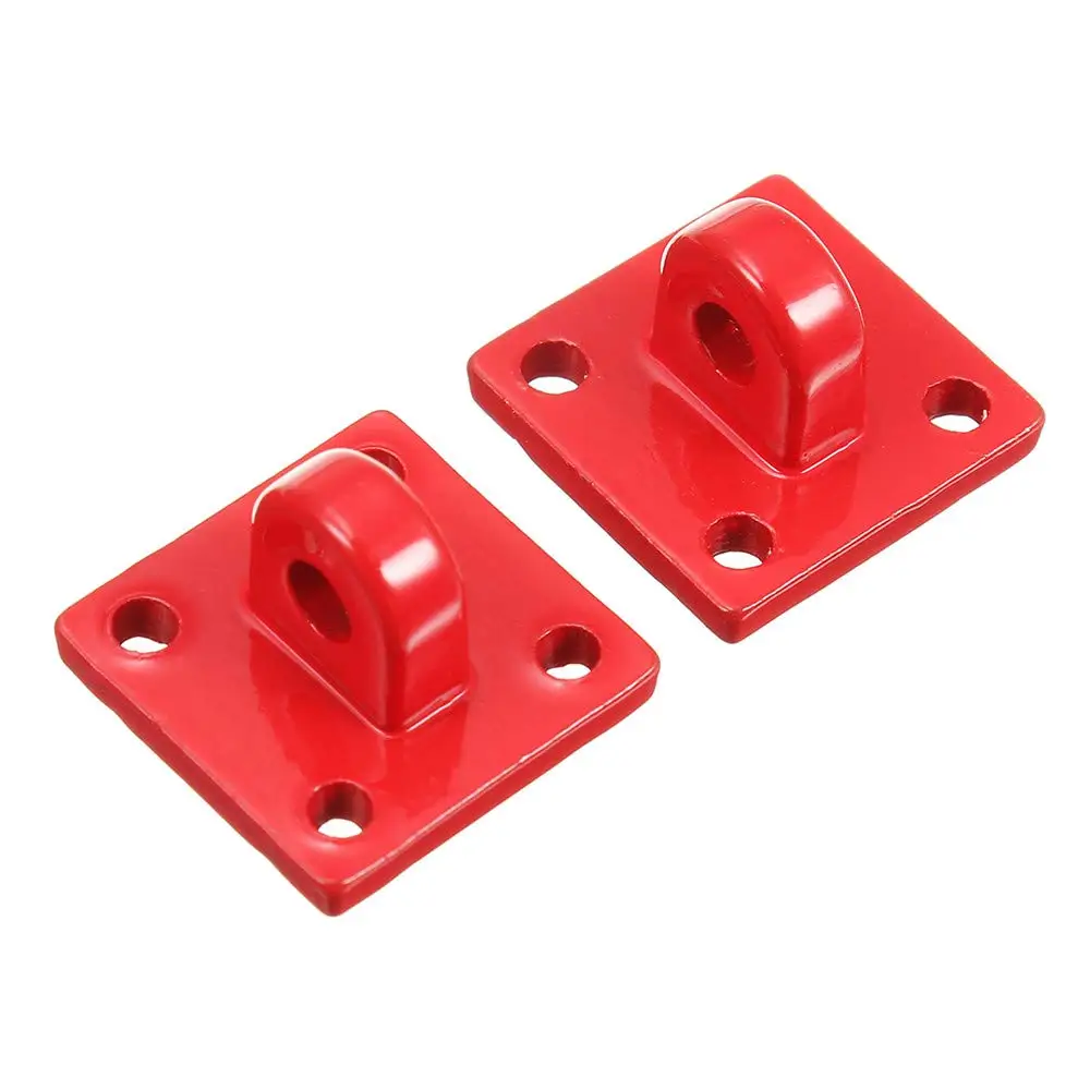 Радиоуправляемый трейлер Пряжка прицеп крюк 1 пара металлический скобы пряжка для WPL/D90 RC автомобиль