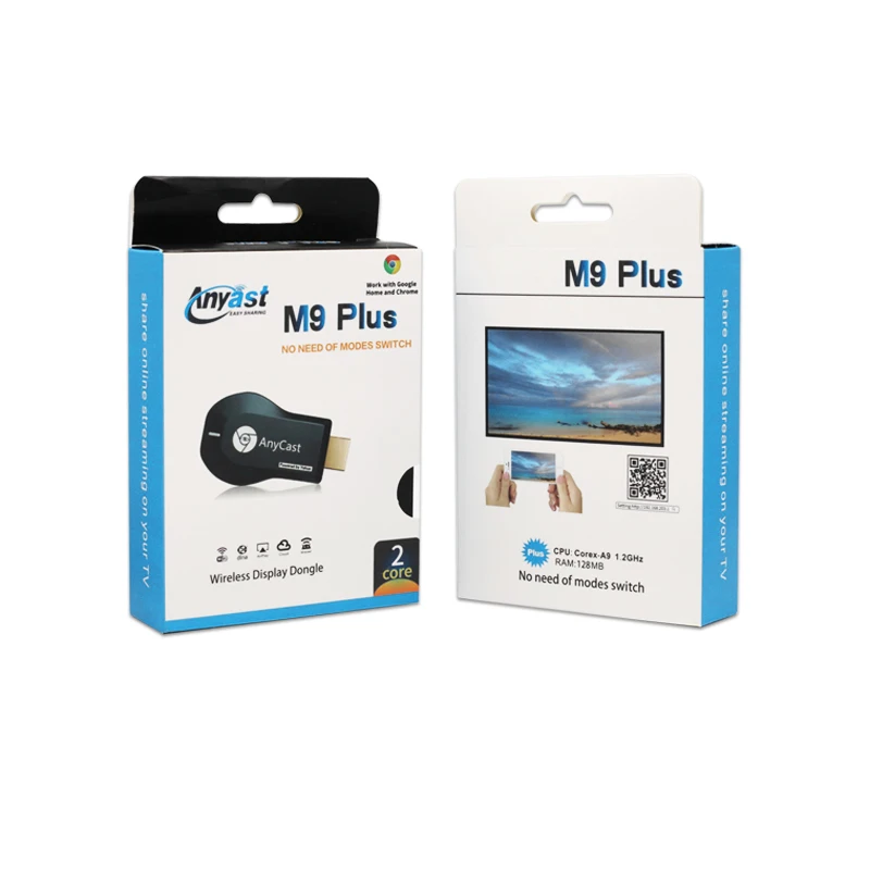 M9 plus ТВ приставка Wifi Дисплей приемник Anycast DLNA Miracast Airplay зеркальный экран HDMI