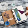5D DIY Special Shaped Diamond Painting Leather Bookmark Diamond Embroidery Craft Tassel Book Marks for Books Christmas Gifts 4