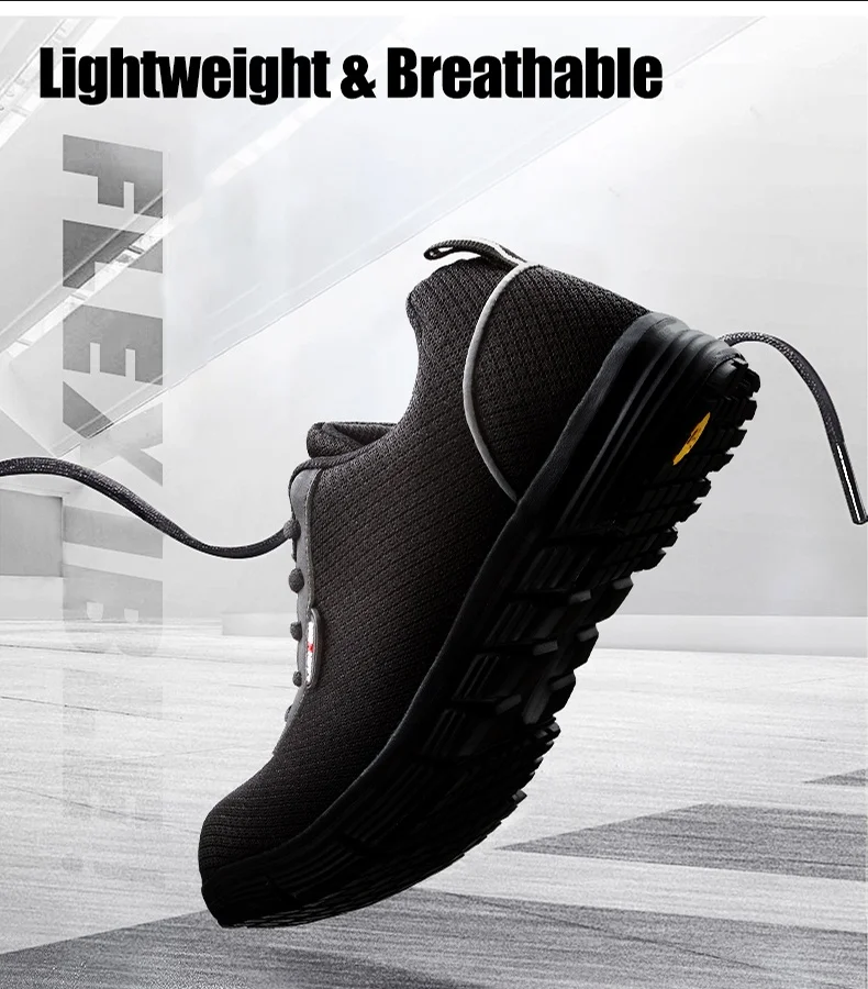 

LARNMERN Womens Safety Work Shoes for Women Lightweight Breathable Anti-Smashing Non-Slip Steel Toe Work Shoes Size 36-43