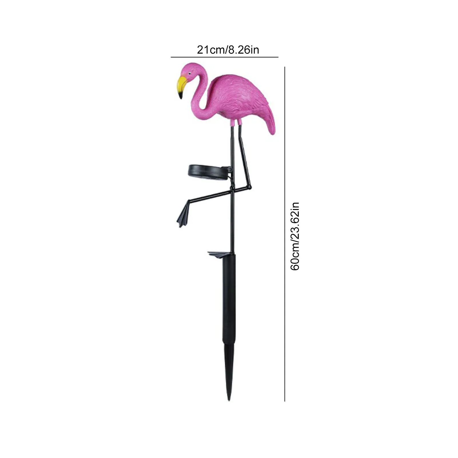 

Solar Powered Flamingo Lawn Lamp Lawn Lamp Solar Charging Garden Light Waterproof Led Light for Outdoor Garden