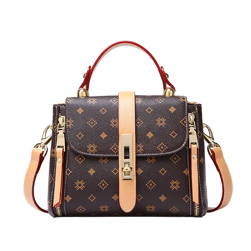 

Genuine Leather Women Buckets 2021 New Fashion All-match Messenger Bag Ladies Designer Purses and Handbags Channels Handbags Gg