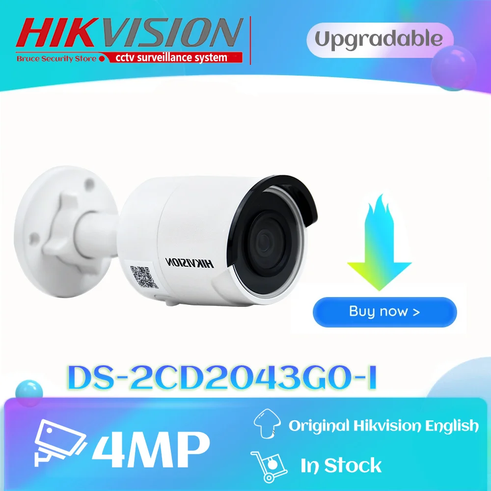 Hikvision DS 2CD2043G0 I заменить 2CD2042WD 4MP открытый WDR (широкий динамический диапазон)