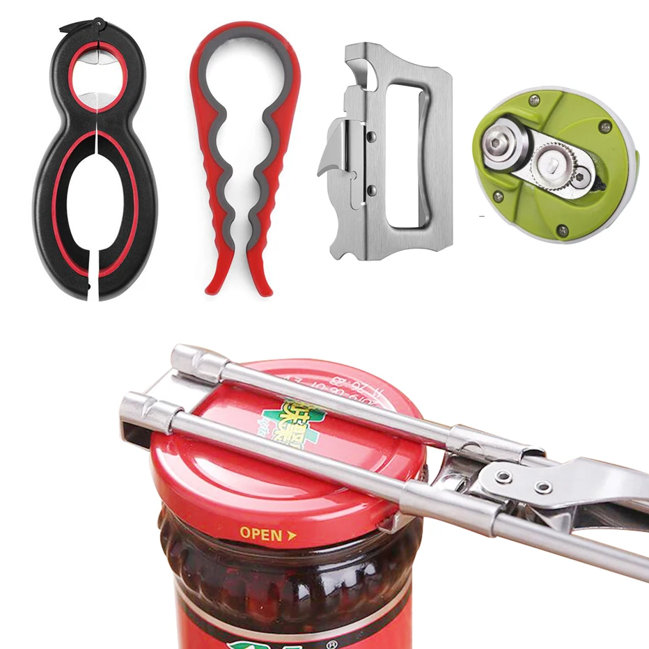 Открывалка из нержавеющей стали Baseidea регулируемая консервная банка для снятия