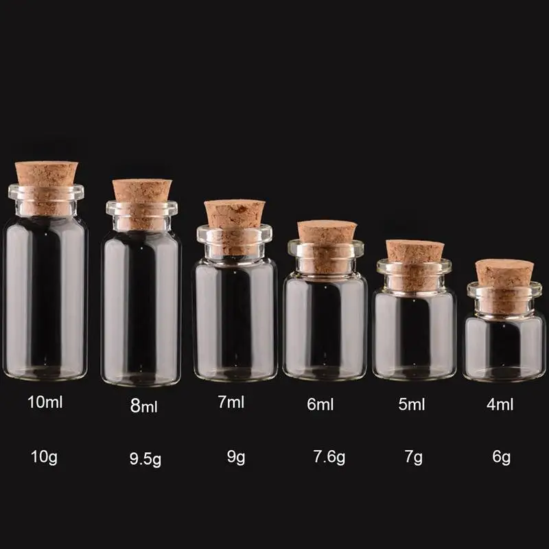 1 шт. Популярные Мейсон банки сообщения флаконы дешевые бутылки мини стеклянные