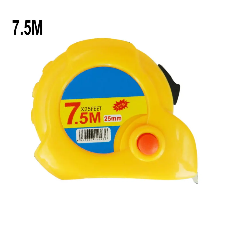

DELVTCH 3M 5M 7.5M Retractable Lockable High Precision Steel Measurement Tape Office School Measuring Ruler Tool