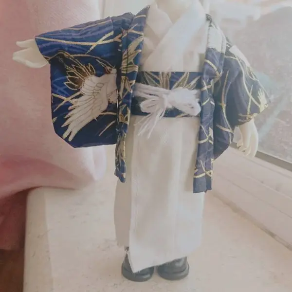 1/8 1/6 1/4 1/3 BJD японский комплект кимоно аксессуары для кукол для BJD/SD blyth MSD, не включает в себя куклы, обувь, парик и другие E2683