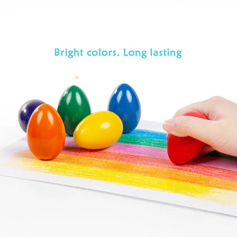 

Kredki Creative Crayons 6 Colors Per Box Children's oil Pastel Candy Color oil Pastel Crayons Child Safety Non-toxic Crayons