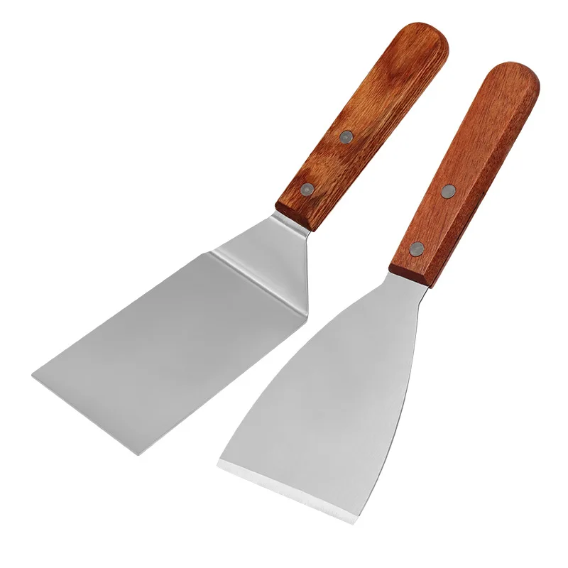 

Stainless Steel Pancake Frying Shovel Baking Pancake Pizza Shovel Steak Clutch Cake Kitchen Cooking Shovel