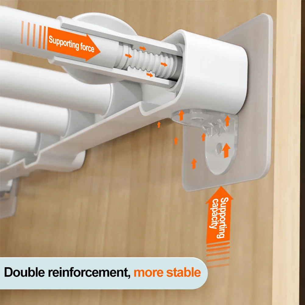 10 шт 5 кг полка гардероба вспомогательные крюки доска Ванная комната Кухня шкаф