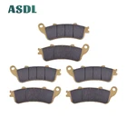 Мотоциклетные передние и задние тормозные колодки для HONDA VFR800 800 перехватчик CBR1100 XX CBR1100XX Blackbird ST1100 ST1300 GL1800 # c