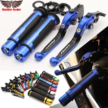 Для Honda FORZA 300 125 250 2010- мотоциклетные регулируемые складные удлиняющиеся тормозные рычаги сцепления руль ручки
