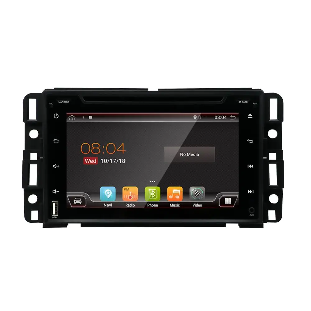 

7" 2 Din Android 9.0 PX6 Car Radio For GMC Yukon Acadia Tahoe 2007-2012 Car Multimedia Player 8 Core Audio 4+64G Stereo