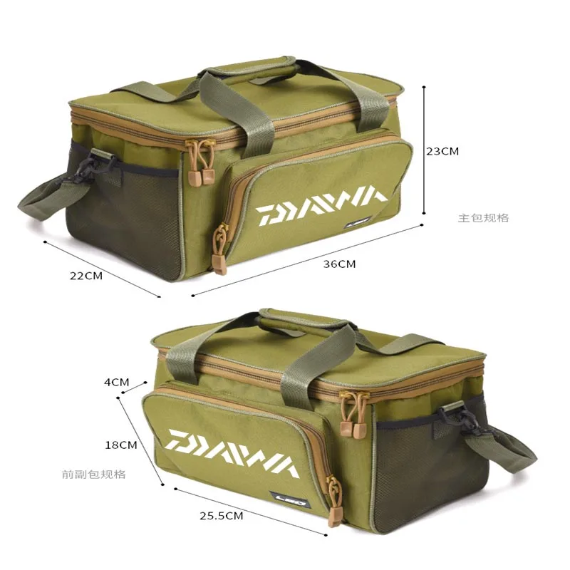 Холщовая Сумка для рыбалки Мужская многофункциональная уличная сумка через