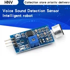 10 шт. 3-контактный голосовой модуль датчика обнаружения звука Интеллектуальный робот Вертолет Самолет Boart автомобиль для arduino Diy Kit