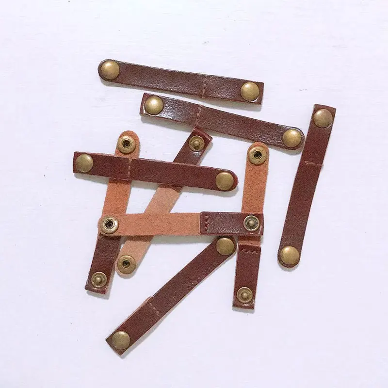 10 шт./лот устройство для намотки кабеля из натуральной кожи органайзер наушников