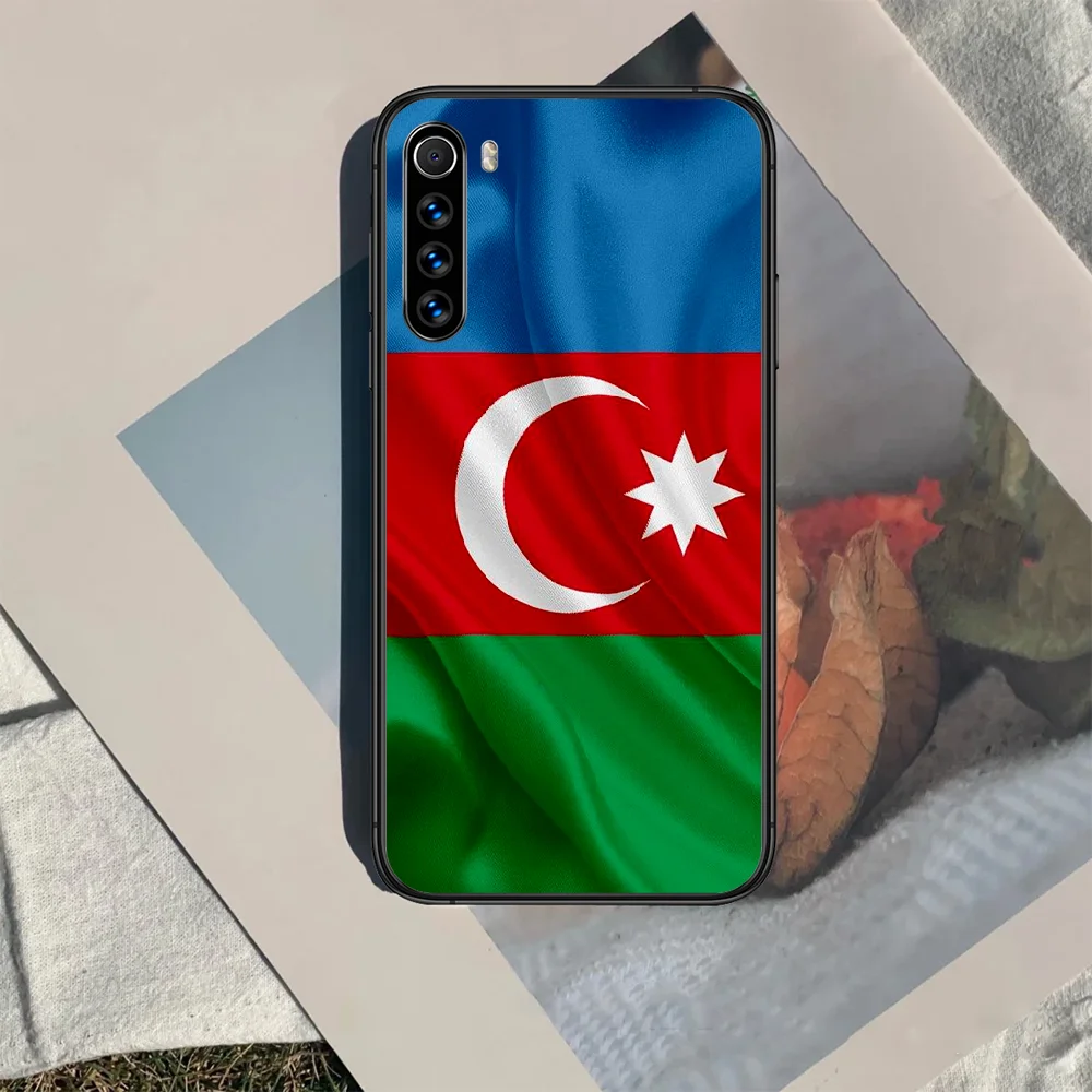 

Azerbaijan buta flag Phone Case For XIAOMI Redmi Note 5 7 8 T 9 6A 7A 8A 9S K 20 30 Pro black Cell Luxury Waterproof Painting