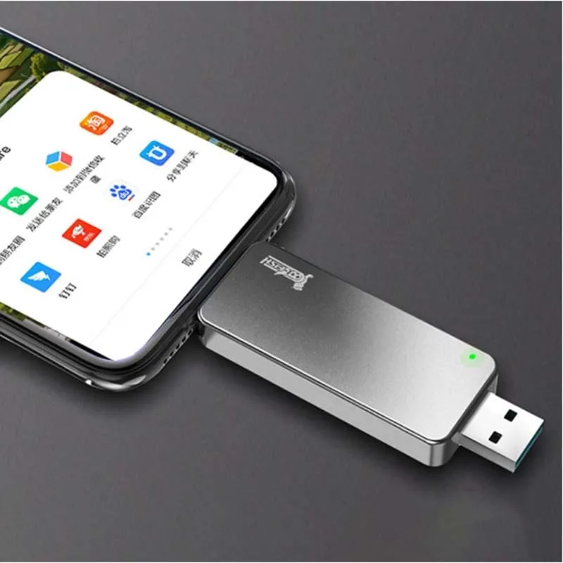 

Portable External SSD 128GB 256GB 360GB 512GB 1TB SSD Type C to USB3.1 Solid State Drive / Mobile Hard Drive for Phones Laptops