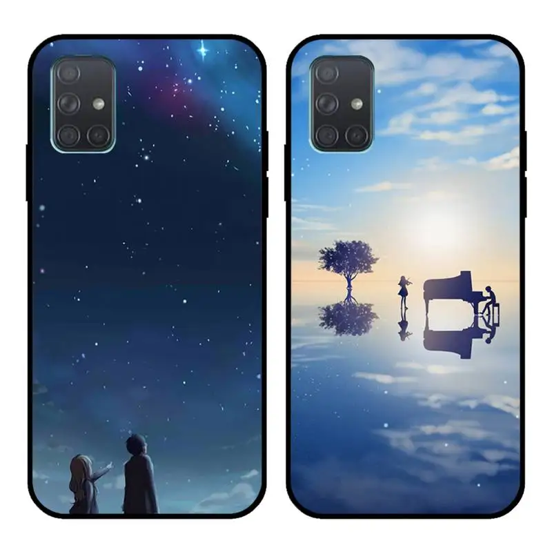 

Your Lie in April Phone Case For Samsung Galaxy A21S A01 A11 A31 A81 A10 A20E A30 A40 A50 A70 A80 A71 A51
