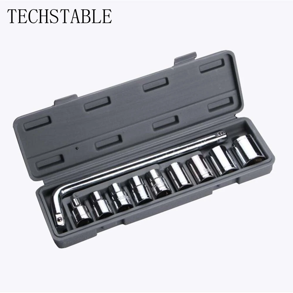 

TECHSTABLE 10Pcs High quality repair tools Combination suit Auto Car Home DIY Fix Repair Tool