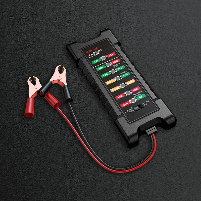 

BM410 BM420 Car Battery Tester 12V Digital Test Auto Automotive Testing Tool Quick Crank Charging Diagnostic