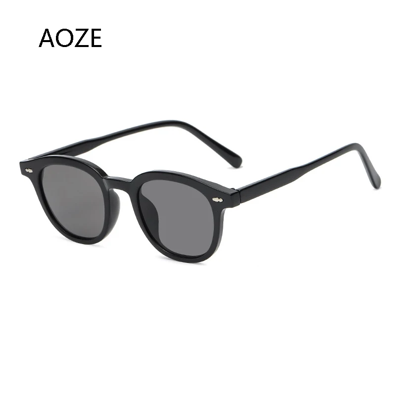 

2021 винтажные Круглые Солнцезащитные очки с рисовыми гвоздиками для женщин/мужчин, брендовые дизайнерские очки, солнцезащитные очки для пок...