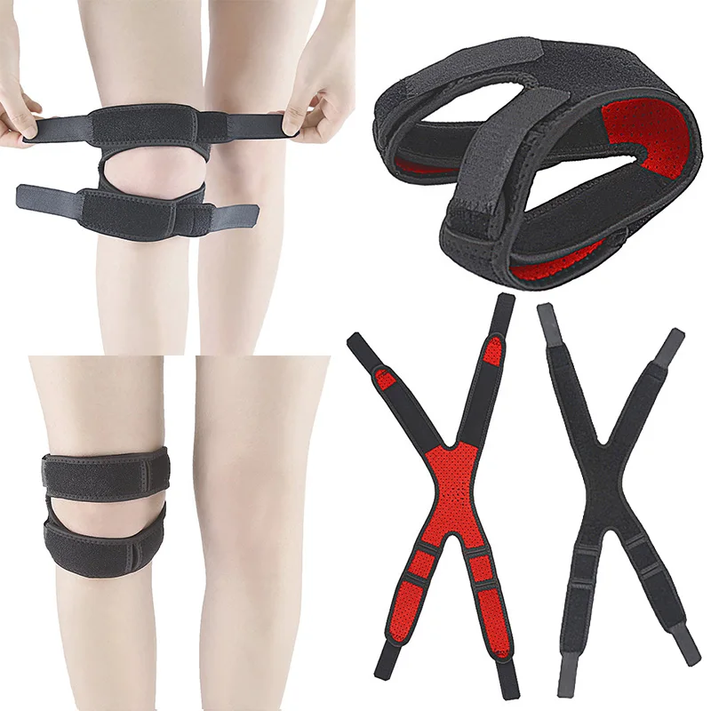 2019 Hot droppshiping 1 PC High Quality Sport Knee Brace with Adjustable Strap Pain Relief Protection for Running M2 | Красота и